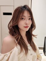 アフロート ギンザ(AFLOAT GINZA) 【Nanako。】2wayバング韓国レイヤースタイル