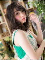 カバーヘア ブリス 戸田公園西口店(COVER HAIR bliss) 外国人風アッシュベージュエアリーミディh3戸田公園20代30代40代