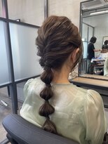 アレンヘアー 甲南本通り店(ALLEN hair)&nbsp;ヘアセット/編みおろし/玉ねぎヘア