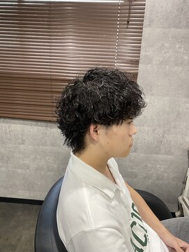 ミオ(Mio) 滋賀/南草津/メンズ美容室/波巻きツイストスパイラルパーマ