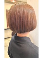 OHI 赤羽店 【丸みボブ】ミニボブのカラーアレンジ（30代40代50代