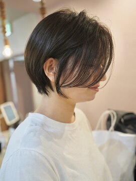 ナンバー 六本松(Number) 《はまだ かんた》長め前髪のショートボブ!!