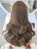 ブリーチなし明るめミルクティー