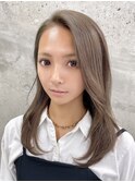 艶髪レイヤーカット/カラー/ライトブラウン