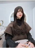艶髪ストレート+フェミニンロング