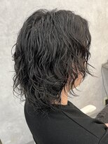 エクファフォーメン(EX-FA FOR MEN)&nbsp;ダークアッシュ/ニュアンスパーマ/韓国マッシュ/スペインカール