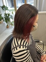 ミスク(misc)&nbsp;インナーカラーボブスタイル