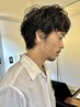 大人のメンズカット＋パーマ　