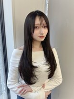 ハピネス 梅田茶屋町店(HAPPINESS) 韓国ヘア/レイヤー/顔周りカット/ブリーチなし/グレージュ