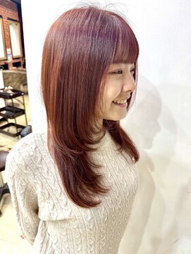 タイズ 秦野店(ties) レイヤーカット