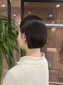 クララ ヒロシマ(CLALA Hiroshima) ぱつっとしたシルエットのボブ◎