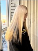 blond/ハイトーン/ケアブリーチ/ホワイトカラー