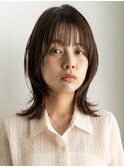 イメチェン外ハネレイヤー美髪のススメワイドバング