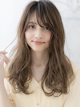 フィーユ 郡山安積店(FEYU) くびれヘア/アプリコットオレンジ/ハイライトカラー/郡山97