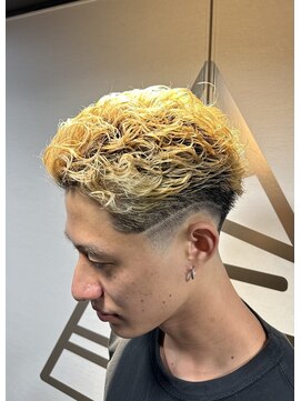 ライズ 渋谷店(RISE) 【宮城リョータ風！刈り上げパーマ】ブリーチメンズパーマ