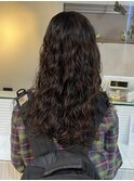 △癖毛風パーマレイヤーパーマロングパーマくるくるパーマ