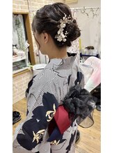 アンケア(an care) 浴衣/大人ッぽいシニヨン