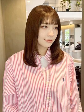 フィルドール 大分明野店(fild'or) ベージュカラー×レイヤーカット