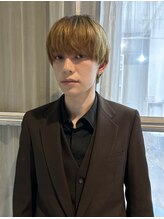 オーオシカシカスペース(OOO YY Space)&nbsp;ブリーチで作るベージュマッシュ