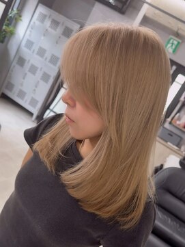 ハーシーバイアポロ 相模大野(HERSHE by apollo) ミディアムヘア/暗めカラー/グランマッシュ/レイヤーカット