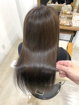 美髪専門サロン バイ マイル(美髪専門サロン by mile) 【髪質改善カラー】ナチュラルグレージュ