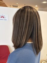 アズールサン 草加西口店(azule-sun)&nbsp;コントラストハイライト,グレージュ,ベージュ系,白髪ぼかし/草加