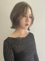 サンクマーケット 渋谷(cinq MARKET) レイヤーボブウルフボブひし形ミディアムレイヤーダブルカラー