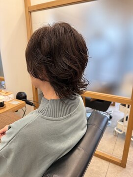  リュクスバトーバイトリコ 船橋南口店(Luxe BATEAU by tricot) ウルフボブ/30代40代50代