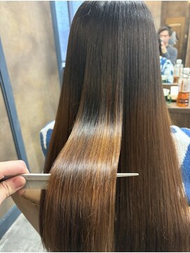 ベレッタ 松井山手店(veretta.) 髪質改善感動ストレート