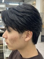 ナム 錦糸町(NAM)&nbsp;MEN'S HAIR/ブルーブラック/フェザーパーマ/錦糸町