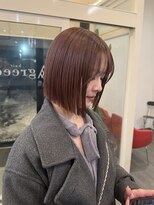 グリードヘアー(greed hair)&nbsp;bob × milk chocolate
