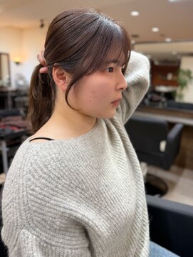 シクネ 新潟駅 万代(SHICUNE) ユウダイ★新潟/万代　顔まわりカット　顔まわりレイヤー