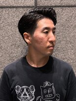 ヘアモード キクチ 銀座店 毛流れシチサン 大人ヘア <理容室><バーバー>