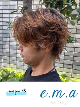 エマヘアデザイン(e.m.a Hair design) メンズパーマ
