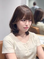 シェノン 奈良橿原店(CHAINON)&nbsp;【奈良/橿原】中顔面短縮ミディアムレイヤー