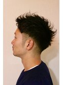 シルエット抜.群のアップバングショート☆
