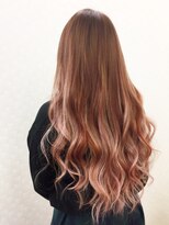 あるじゃんすー さいたま店&nbsp;ピンクグラデ#シールエクステ#ロングヘア#デザインカラー#大宮