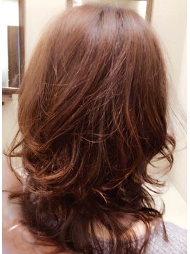 プティパ ヘアーアトリエ(petit pas hair atelier) ミセスセミロングスタイル