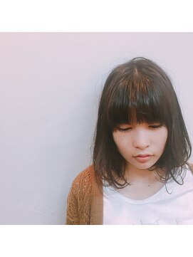 ミクマル(micmal) 20代30代◎伸ばしかけに愛され丸みシルエットミディアムボブ