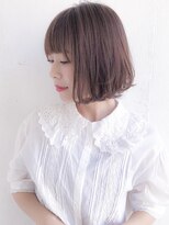 ルティア 池袋(Lutia)&nbsp;ピンクベージュ×ボブ