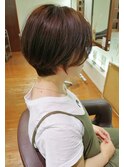 カジュアルショートボブ