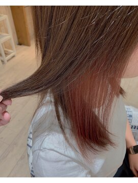 リオールヘア 北千住(LIOR.HAIR) ピンクインナーカラー