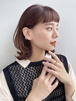 【GARDEN荒井夏海】ふんわりレイヤーボブ×オシャレオン眉