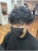 スパイラルパーマ
