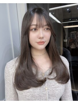 ロンドアヴァントゥス 池袋(Lond aventus) 韓国レイヤー/韓国風/ボブ/髪質改善/黒髪/ブリーチなし〔池袋〕