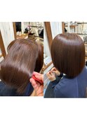 美髪ストレート