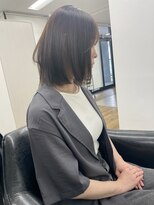 マリー(Marie)&nbsp;髪質改善ストレート＋レイヤーボブ＋カラー