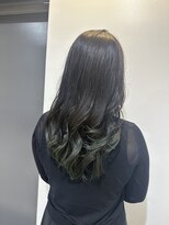 クロップ エス 茅ヶ崎本店(crop es)&nbsp;レイヤーとグリーンカラー