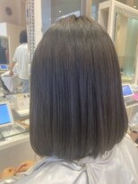 ビス ヘア アンド ビューティー 西新井店(Vis Hair＆Beauty) 透明感♪縮毛矯正内巻きショートボブ小顔艶感