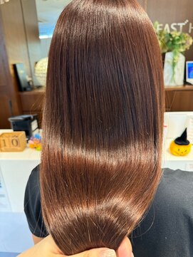 イーストハムヘッドショップ(EAST HAM head shop) まっすぐなのに動きも美しい髪質改善ストレート